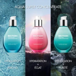Biotherm Aqua Glow Super Concentrate Crème Hydratation + éclat -Kapao Boutique biotherm aqua glow super concentrate creme hydratation eclat 2