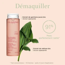 Clarins Eau Micellaire Démaquillante - Peaux Sensibles Démaquillant -Kapao Boutique eau micellaire demaquillante 3