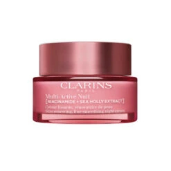 Clarins Multi-Active Nuit Crème Lissante, Rénovatrice De Peau – Peaux Sèches