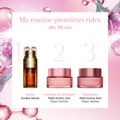 Clarins Multi-Active Nuit Crème Lissante, Rénovatrice De Peau – Peaux Sèches 8 Clarins Multi-Active Nuit Crème Lissante, Rénovatrice De Peau – Peaux Sèches -Kapao Boutique multi active nuit creme lissante renovatrice de peau toutes peaux 3