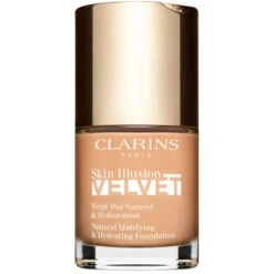 Clarins Skin Illusion Velvet Fond De Teint Mat Naturel & Hydratation -Kapao Boutique sk illusion velvet 8