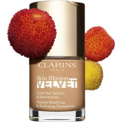 Clarins Skin Illusion Velvet Fond De Teint Mat Naturel & Hydratation -Kapao Boutique sk illusion velvet 9