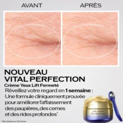 Shiseido Vital Perfection Crème Yeux Lift Fermeté -Kapao Boutique vital perfection creme yeux lift fermete 1